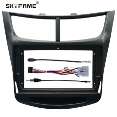 Car Fascia Frame Adapter For Chevrolet Sail 2014-2018 Android Radio Stereo Dashboard Kit Face Plate