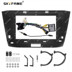 SKYFAME Car Frame Fascia Adapter Android Radio Dash Fitting Panel Kit For Volkswagen Passat