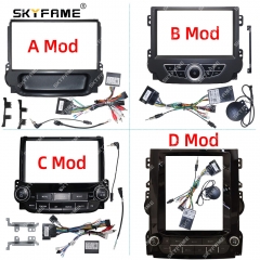 SKYFAME Car Frame Fascia Adapter Canbus Box Android Radio Dash Fitting Panel Kit For Chevrolet Malibu