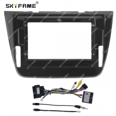 SKYFAME Car Frame Fascia Adapter Canbus Box Decoder For Mg Zs 2014-2021 Android Radio Dash Fitting Panel Kit