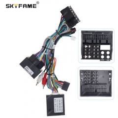 SKYFAME 16Pin Car Wire Harness Adapter Canbus Box Decoder For Benz C Class C200 C180 W204 Android Radio Power Cable OD-BENZ-03