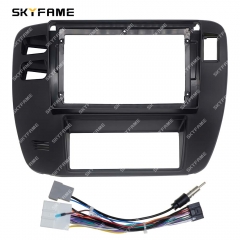 SKYFAME Car Frame Fascia Adapter Android Radio Dash Fitting Panel Kit For Nissan Patrol Y61