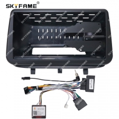 SKYFAME Car Frame Fascia Adapter Canbus Box Decoder Android Radio Dash Fitting Panel Kit For Opel Meriva B