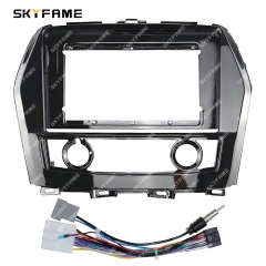 SKYFAME Car Frame Fascia Adapter Android Radio Dash Fitting Panel Kit For Nissan Maxima Teana
