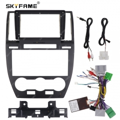 SKYFAME Car Frame Fascia Adapter Canbus Decoder For Android Radio Dash Fitting Panel Kit Land Rover Freelander 2 LR2
