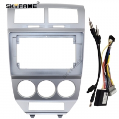 SKYFAME Car Frame Fascia Adapter Canbus Box For Dodge Caliber Jeep Compass 1 MK Patriot Android Radio Dash Fitting Panel Kit