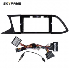 SKYFAME Car Frame Fascia Adapter Canbus Box Decoder Android Radio Dash Fitting Panel Kit For Seat Leon 3 Ateca