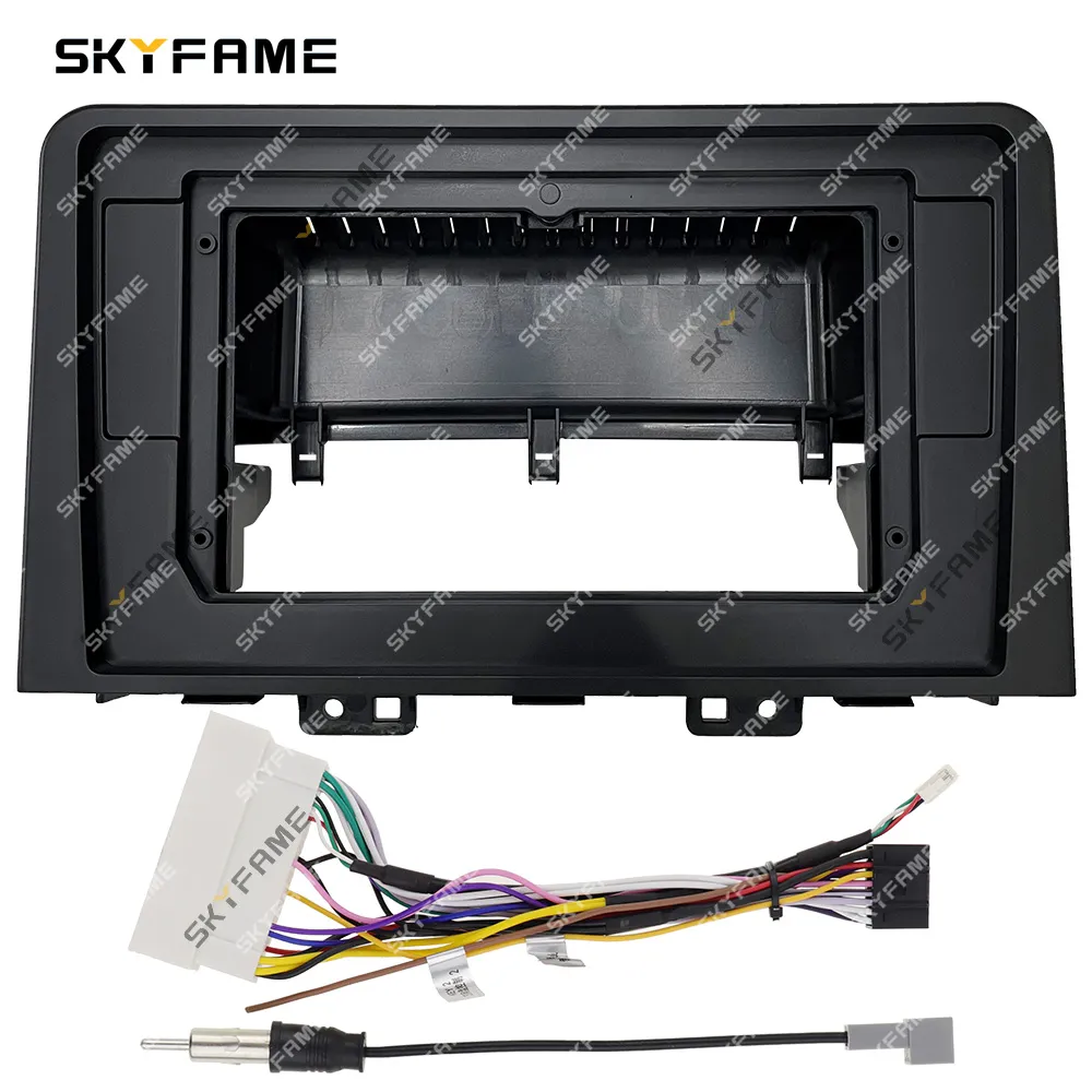 SKYFAME Car Frame Fascia Adapter Android Radio Dash Fitting Panel Kit For Hyundai H1 Starex Staria