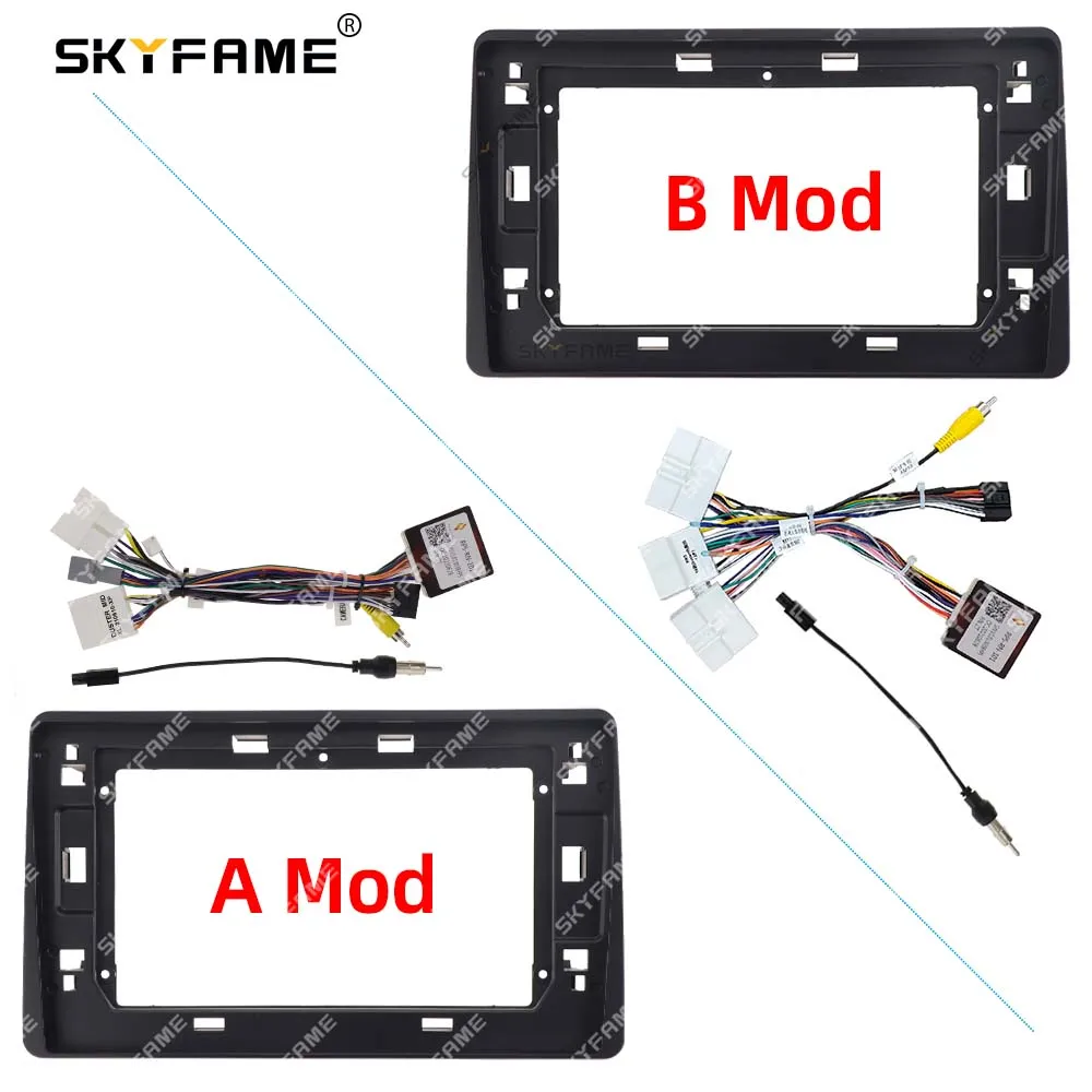 SKYFAME Car Frame Fascia Adapter Android Audio Dash Mount Kit For Renault Dacia Duster Arkana