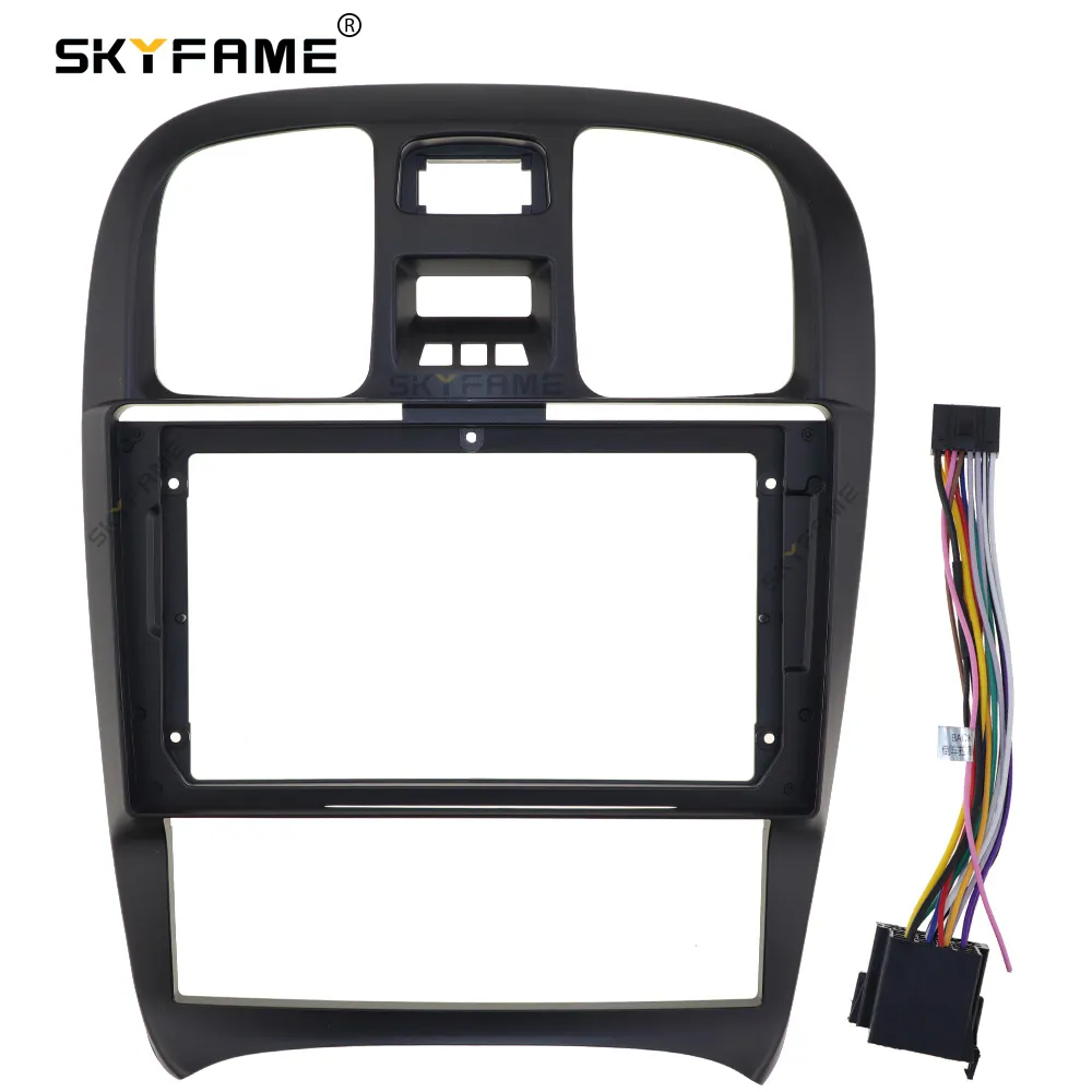 SKYFAME Car Frame Fascia Adapter For Hyundai Sonata 5 2002-2008 Android Radio Dash Fitting Panel Kit