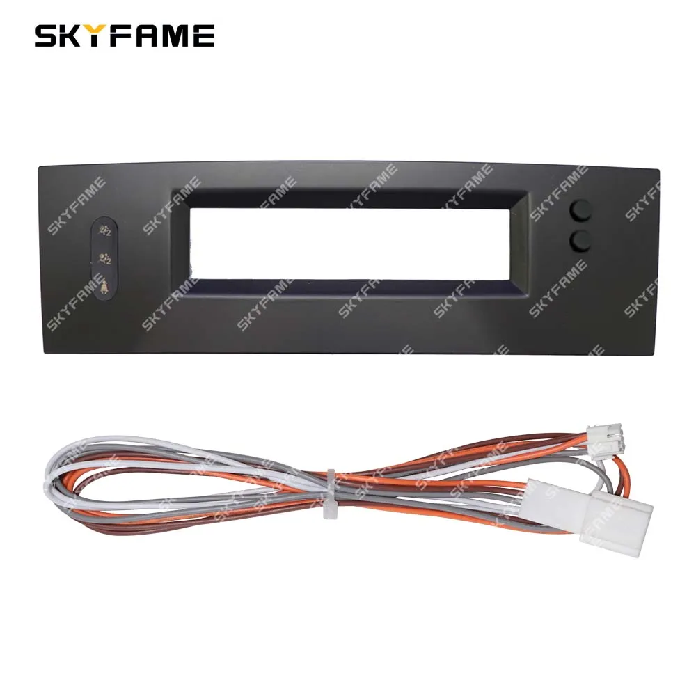 SKYFAME Car Frame Fascia Storage Box For Renault Megane 2 Fluence