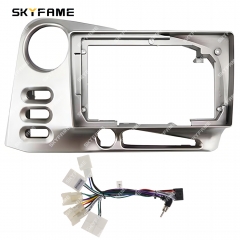 SKYFAME Car Frame Fascia Adapter Android Radio Dash Fitting Panel Kit For Toyota Matrix 2 E140 Pontiac Vibe
