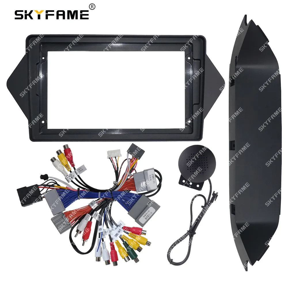 SKYFAME Car Frame Fascia Adapter Android Radio Dash Fitting Panel Kit For Acura MDX