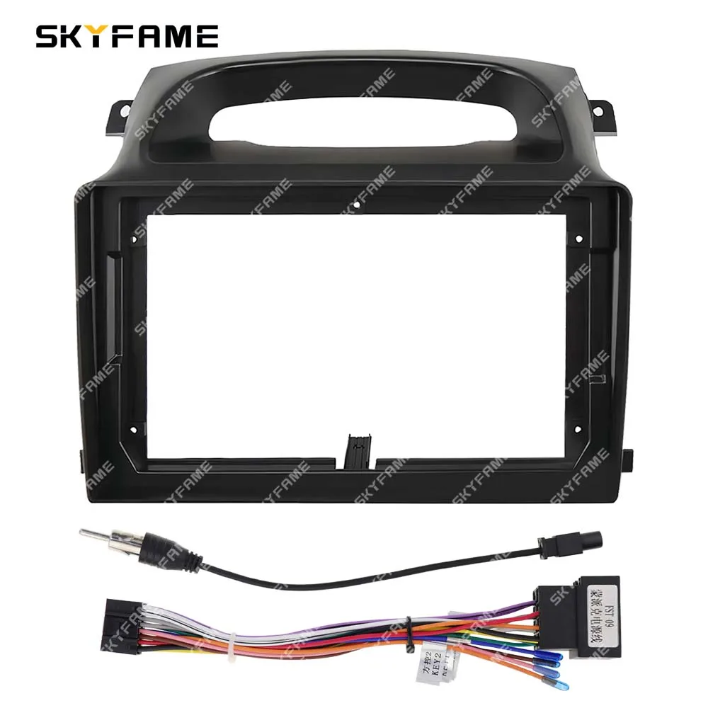 SKYFAME Car Frame Fascia Adapter Android Radio Dash Fitting Panel Kit For Foton View