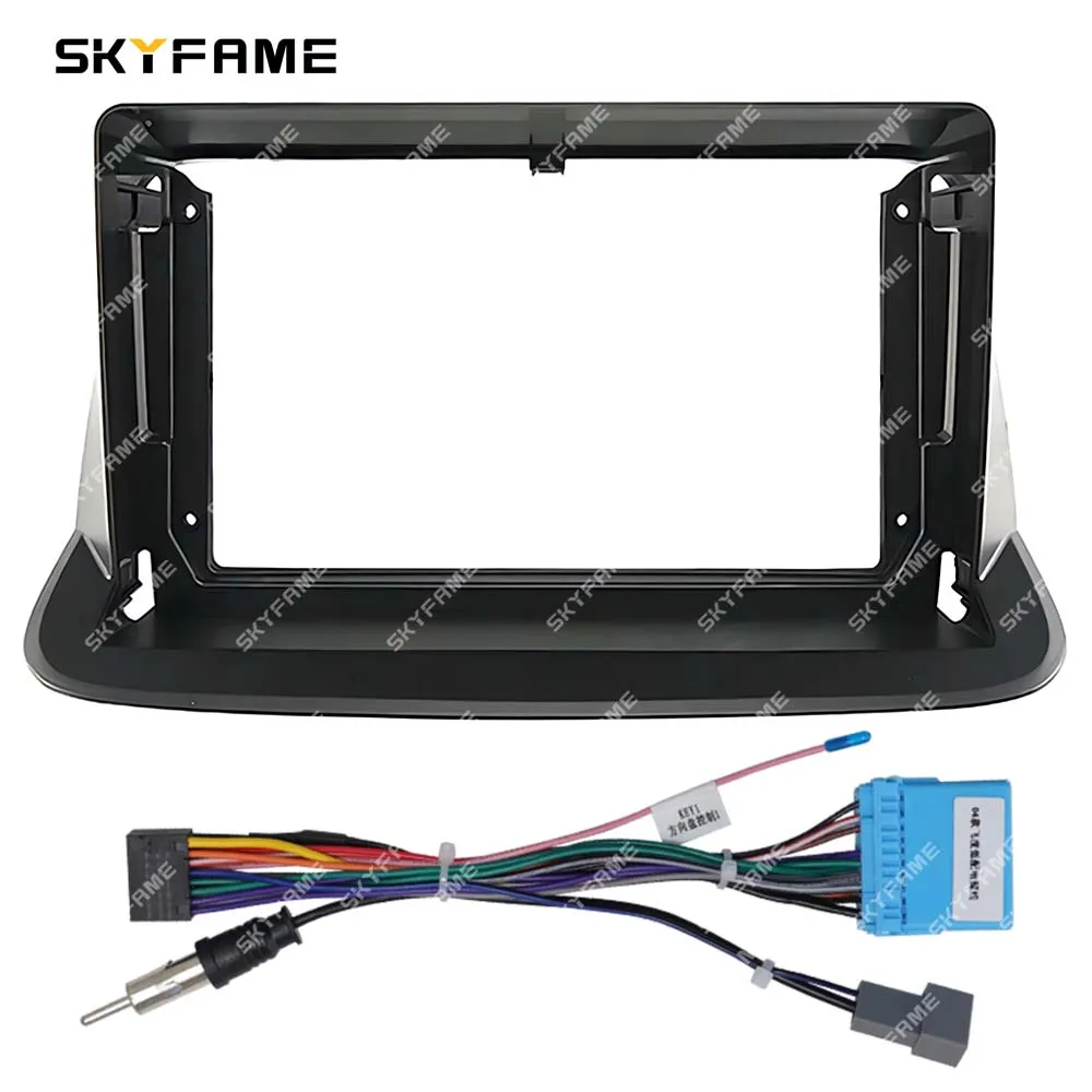 SKYFAME Car Frame Fascia Adapter Android Radio Dash Fitting Panel Kit For Honda Stepwgn