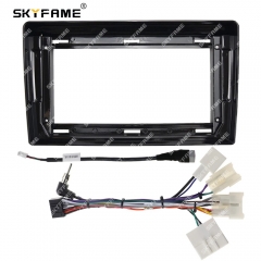 SKYFAME Car Frame Fascia Adapter Android Radio Dash Fitting Panel Kit For Toyota Aqua
