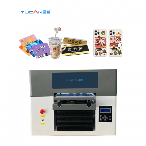 Tucan A3 UV flatbed UV DTF for glass, wood, acrylic, bottles, boxes, packages DIY design