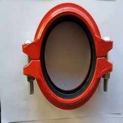ductile iron Grooved fittings UL FM approved flexible coupling