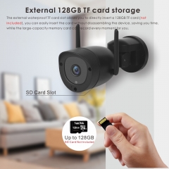 Wifi surveillance PTZ Camera 1080P IP Outdoor Onvif Two Way Audio Home Security Camera Night Vision Human Detection TF Card
