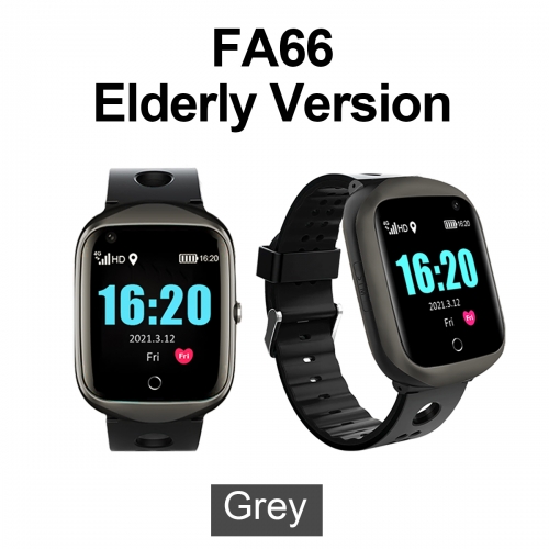 FA66 4G Cat-1 Elderly GPS Smart Watch