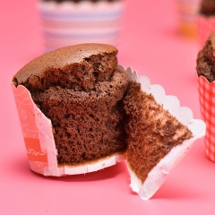 Coated Paper Muffin Cups with Print