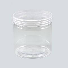 300ml plastic jar with lid,food grade PET JAR,plastic container for foods take away