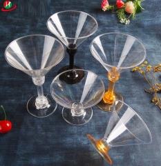 120ml Food-grade Plastic partyware,disposable plastic cups with spoons for redwine,cocktail dessert and more...