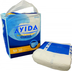 Heavy Absorbency Disposable Incontinence Briefs with Tabs Adult Diapers