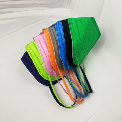 Disposable kn95 ffp2 mask waterproof and dustproof High efficiency filtration face mask