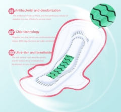 Disposable over night use menstrual pads ultra thin hospital sanitary napkins germany