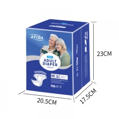 OEM adult diapers nurse adult super absorption printed disposable adult diaper