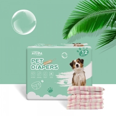 AYIDA OEM Disposable High Absorbent for Female Dog Pet Supplies Pet Diapers