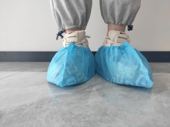 Disposable shoe covers plastic anti dust foot covers consumable anti slip protective shoe covers