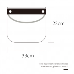 Guaranteed quality proper price face shield the disposable face shield with eye