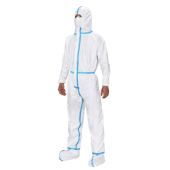 Wholesale sms disposable suit isolation gown coveralls ppe gowns