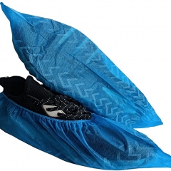 Disposable pp non woven anti-skid shoe cover anti slip boot cover