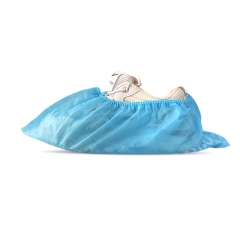 Disposable medical non woven shoe cover anti slip plastic shoe cover