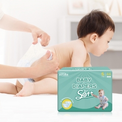Certificated breathable absorption baby nappy soft non woven fabric ultra dry all sizes baby diapers