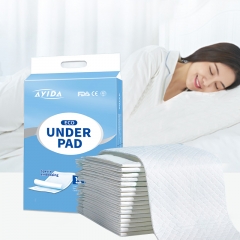 Disposable oem customized incontinence bed changing super absorbent urine pads