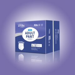 OEM wholesale disposable adult pull up pants super absorption ultra thin printed adult diapers