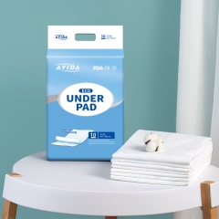 Disposable oem customized incontinence bed changing super absorbent urine pads