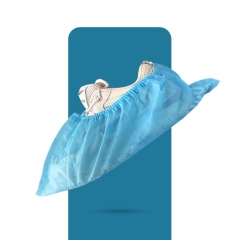 Disposable medical non woven shoe cover anti slip plastic shoe cover