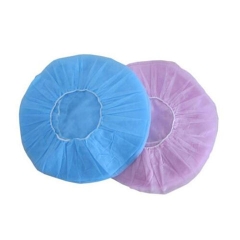 Wholesale anti dust medical non woven round disposable bouffant surgical cap