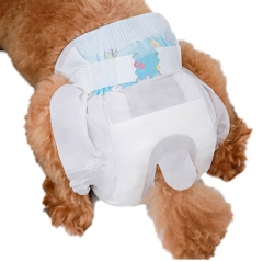 Wholesale disposable pet diaper supply super absorbent soft disposable male dog changing pad