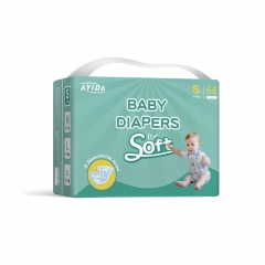 Cute printed nappies oem ultra thick super absorbency adult baby diaper