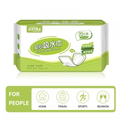 OEM ODM nature pads fluff pulp sanitary towel aloe extract feminine hygiene napkins for incontinents