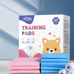 Competitive price disposable nonwoven pe film color dog pee pad doggie training disposable underpad