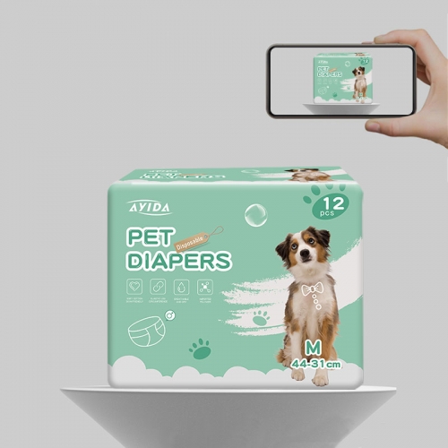 Disposable pets care diaper sanitary physiological pants wrap waterproof pet diaper underwear