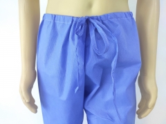 OEM China factory scrubs suit pant disposable non woven examination pants