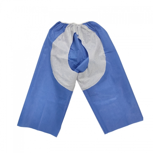 Direct factory supply non woven scrubs pant custom design disposable colonoscopy pants